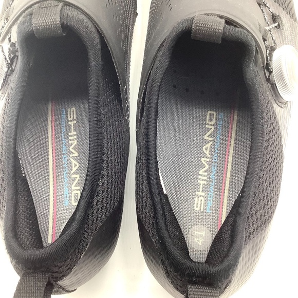 SHIMANO SH-IC500W Women's High Performance Indoor Cycling Shoe Black US 8.5 - Picture 10 of 16